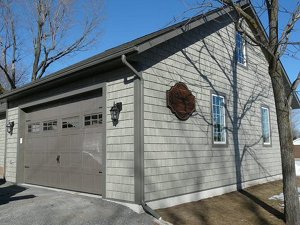 Beckwith Contracting built this shop/garage in Sydenham, Ontario